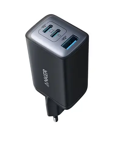 Зарядное устройство адаптер питания Anker 735 (PowerPort III) 65 W 3 выхода 2C+A (A2667) - фото 2