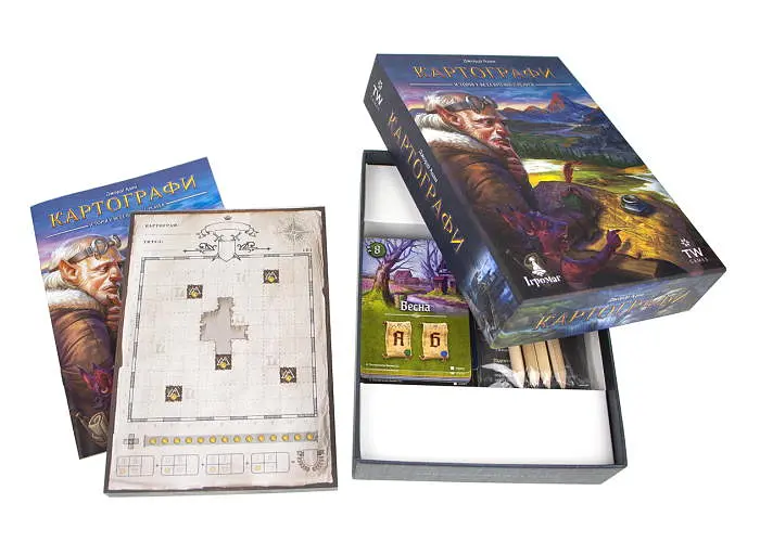 Настольная игра Ігромаг Картографы (Cartographers: A Roll Player Tale) (укр.) (6901) - фото 5