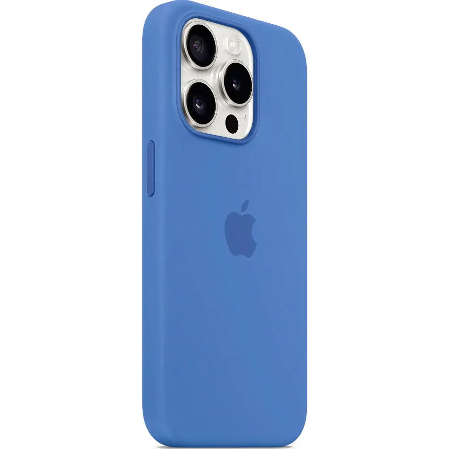 Чохол Silicone Case для Apple iPhone 15 Pro Capri Blue AA [92763] - фото 2