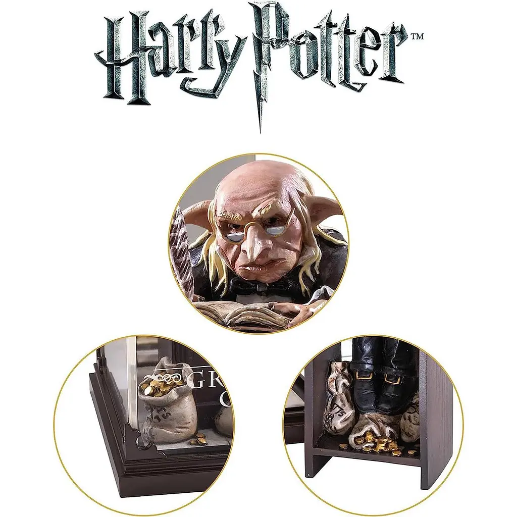 Фігурка Noble Creation Гаррі Поттер Грінготтс Harry Potter Gringotts Goblin 14 см WST NC HP GG - фото 3