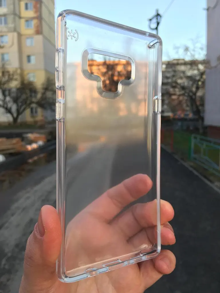 Чохол бампер прозорий протиударний Speck Presidio Clear 119402-5085 для Samsung Galaxy Note 9 - фото 3