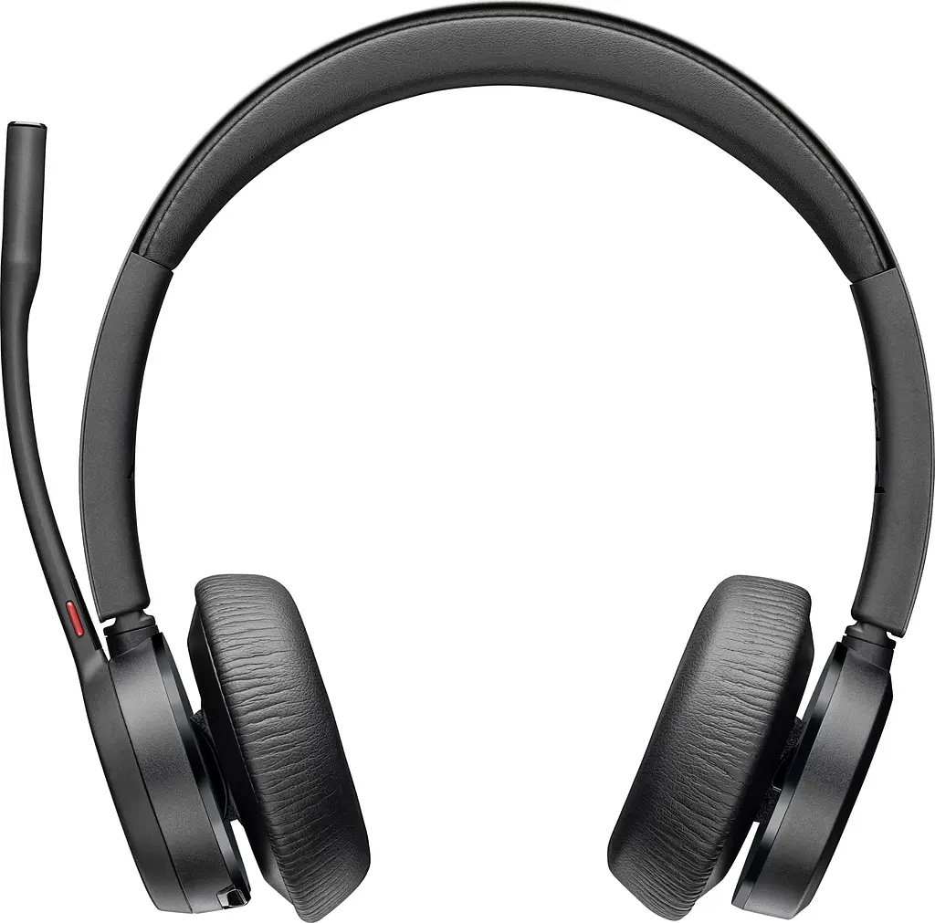 Гарнітура Poly комп'ютерна стерео On-ear Voyager 4320-M з адаптером BT700 USB-A Bluetooth всеспрямований Microsoft Teams чорний (77Y98AA) - фото 4