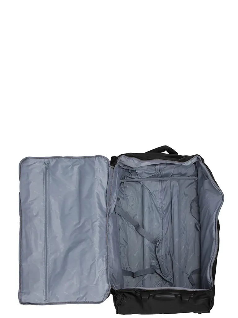 Валіза Середня+ (M+) тканинна на 2 колесах Airtex 525 Queluz 68x40x22см 60л Чорний - фото 9