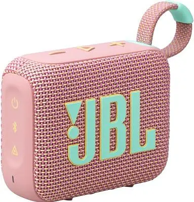 Акустична система JBL Go 4 Pink (JBLGO4PINK)