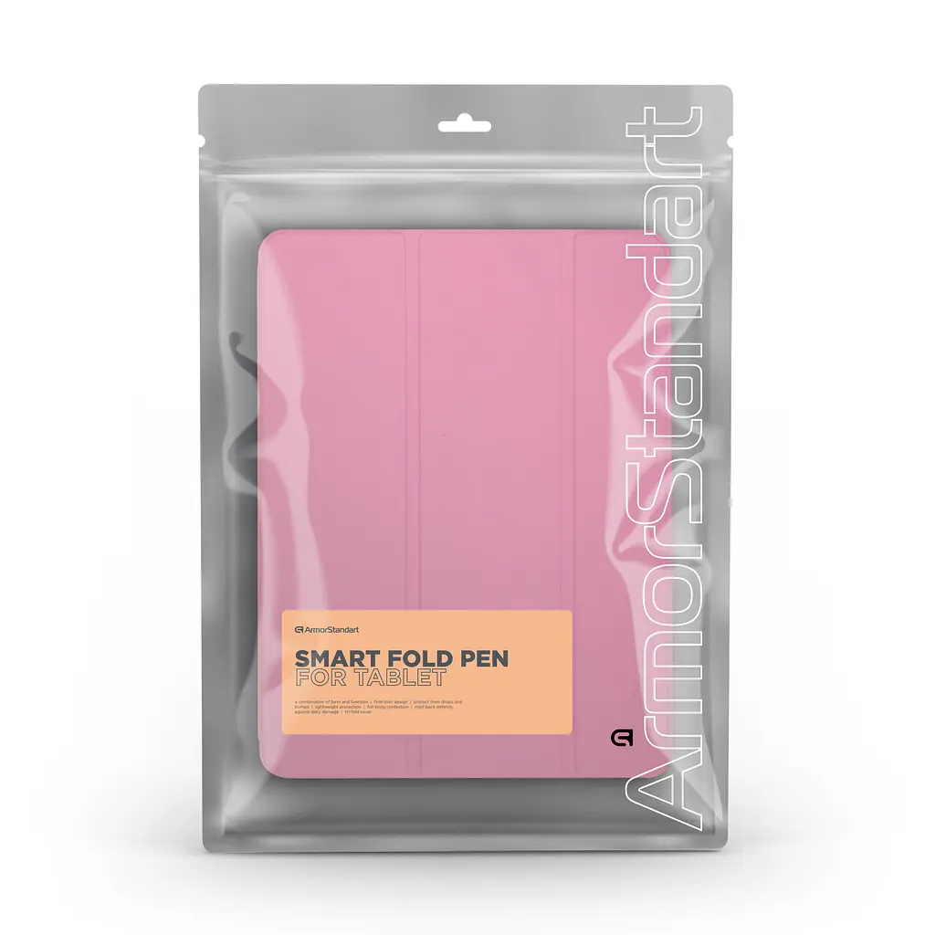 Чехол ArmorStandart Smart Fold Pen для Lenovo Idea Tab Pro Pink (ARM85079) - фото 8