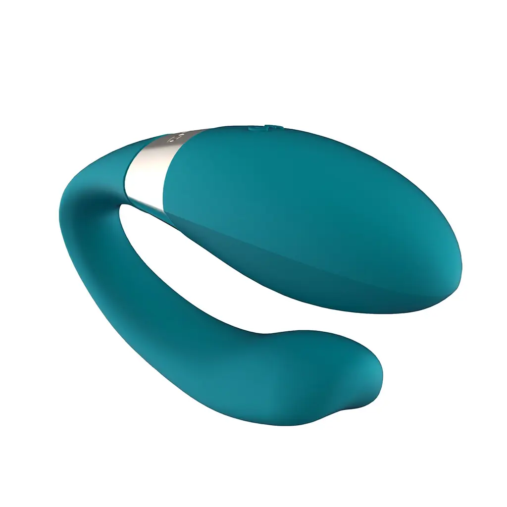 Вібратор для пар LELO Tiani Duo Ocean Blue, 2 мотори, пульт ДК - фото 6