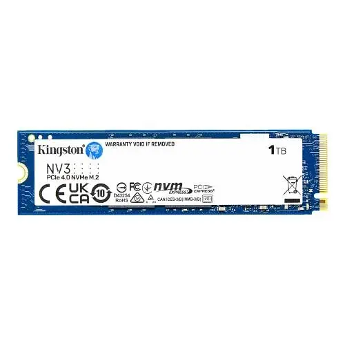 Твердотільний накопичувач SSD 1Tb, NV3, PCI-E 4.0 x4, M.2 2280, 3D TLC, 6000/4000 МБ/с Kingston teh0019822 - фото 4