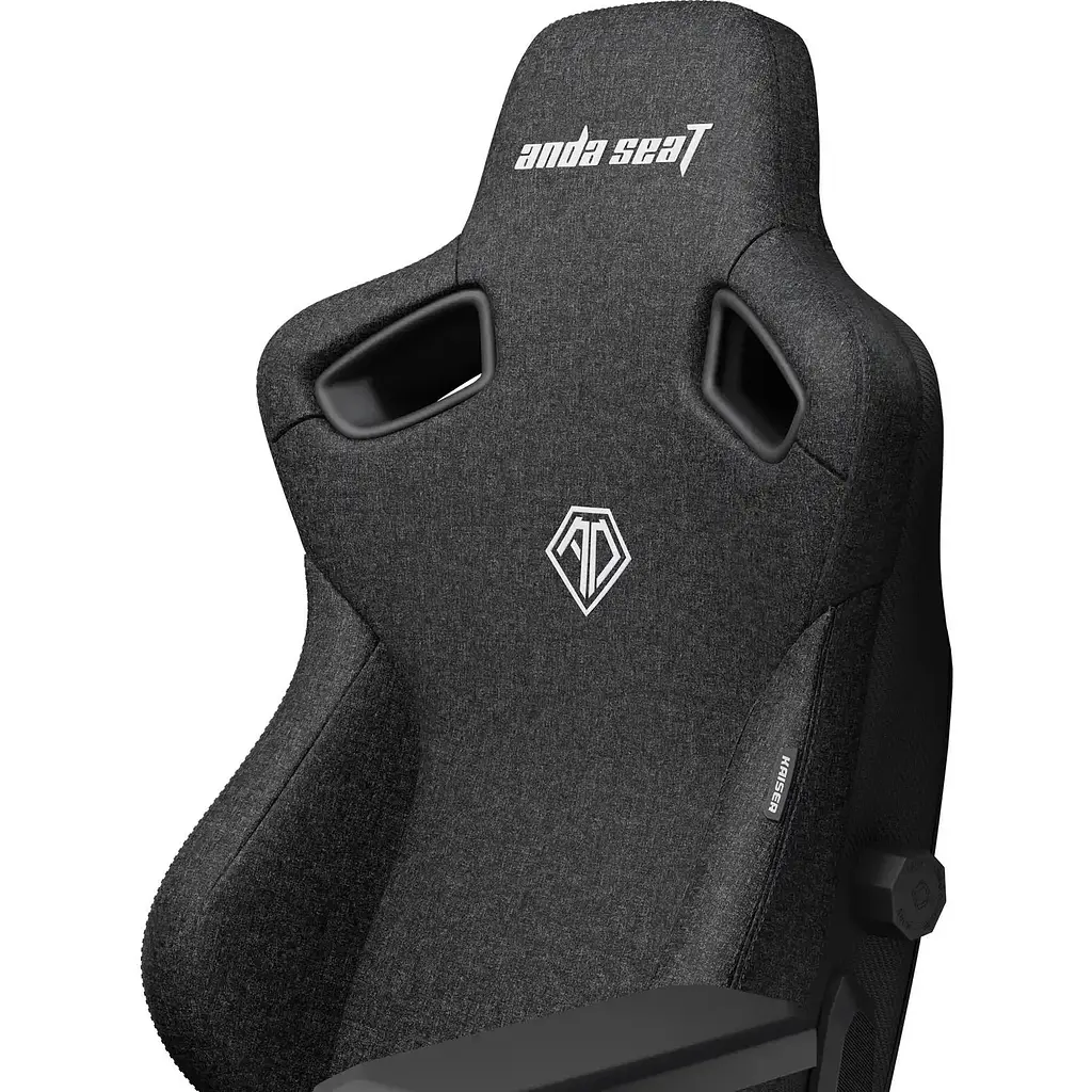 Геймерське крісло Anda Seat Kaiser 3 L Fabric Black (AD12YDC-L-01-B-CF) [121295] - фото 4