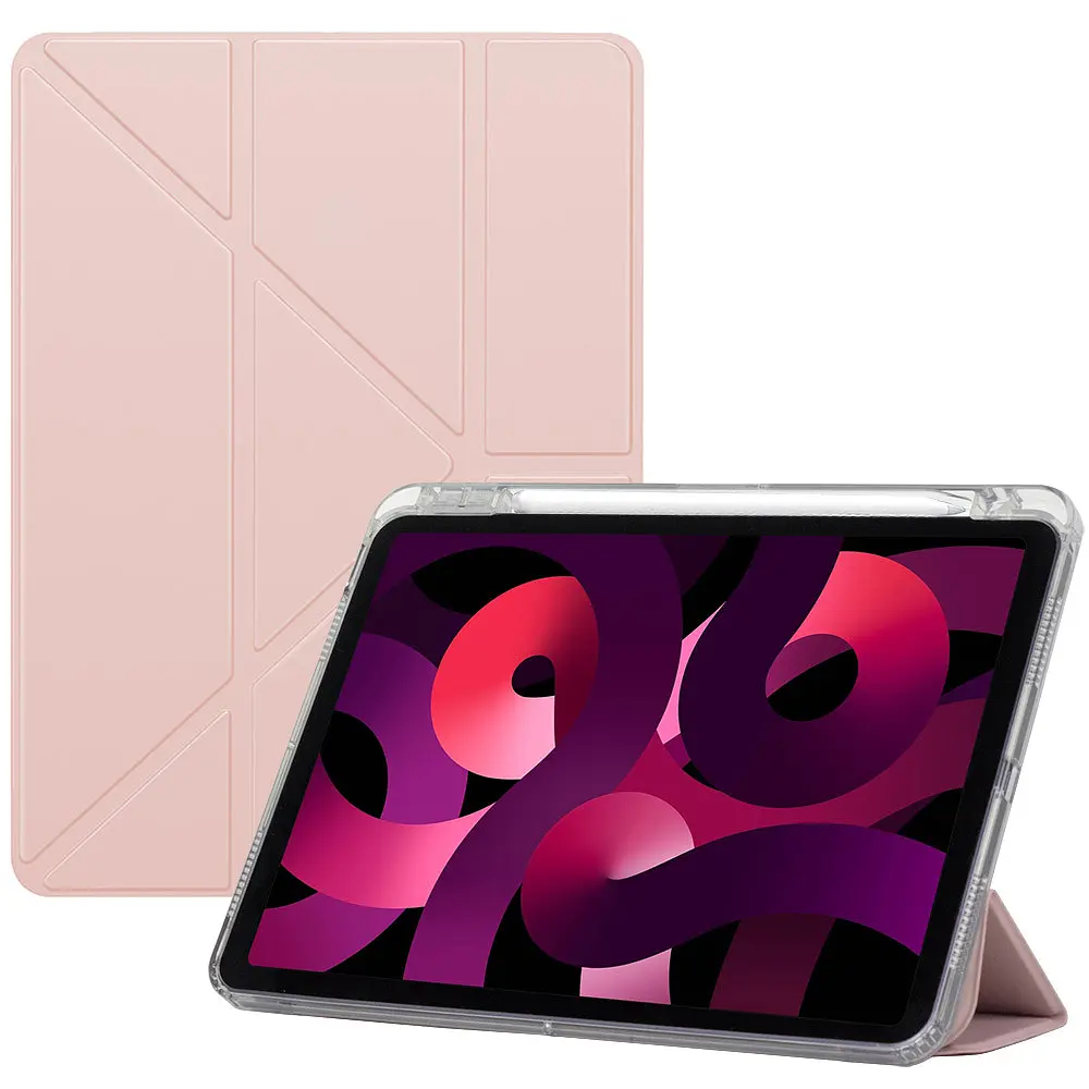Чохол-книжка BeCover Ultra Slim Прозорий з кріпленням Apple для Apple iPad Mini 7 2024 Рожевий (712936) - фото 2