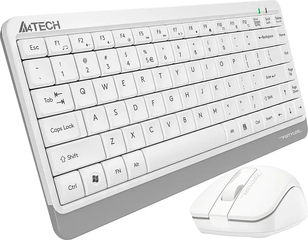 Комплект клавиатура и мышь A4Tech Fstyler FG1112 White [99003] - фото 2