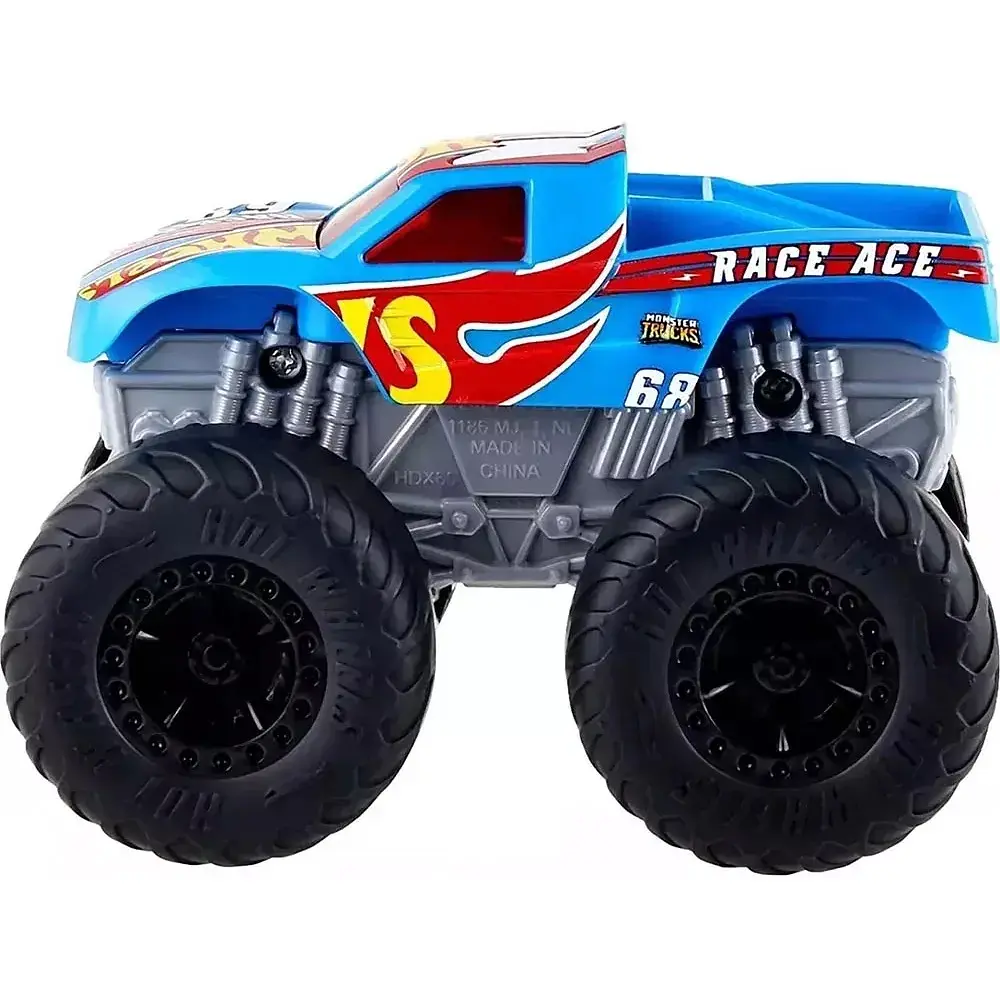 Машинка-внедорожник Hot Wheels Monster Trucks Ревущие внедорожники 1:43 в ассортименте (HDX60) - фото 4