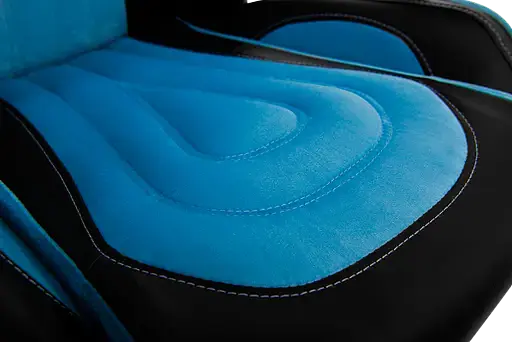 Геймерське крісло GT Racer чорне із синім (X-2645 Black/Blue) - фото 7