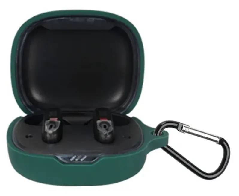 Чехол-накладка DK для JBL Wave 300 | Silicone Candy Friendly с карабином (016465) (green) - фото 2