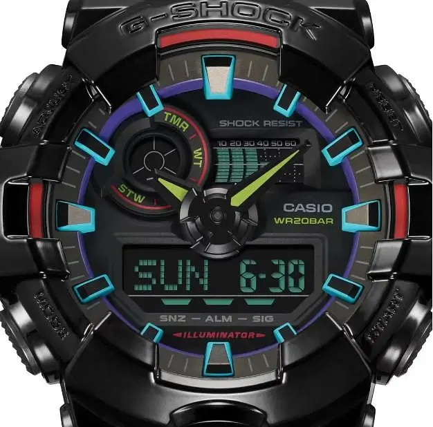 Годинник Casio GA-700RGB-1AER - фото 3