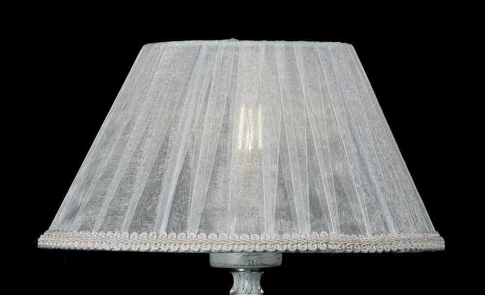 Настільна лампа Splendid Ray N29990/1T, E27, 40W, білий/срібний, 30 см, сучасний стиль - фото 3