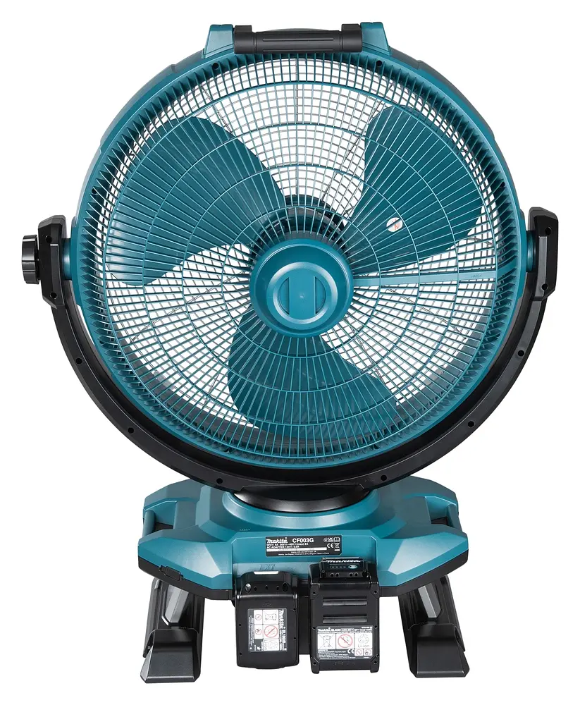 Вентилятор акумуляторний Makita CF003GZ (450 мм, 96-300 м/хв, XGT, LXT, AC, без акумуляторів та зарядного пристрою) - фото 5