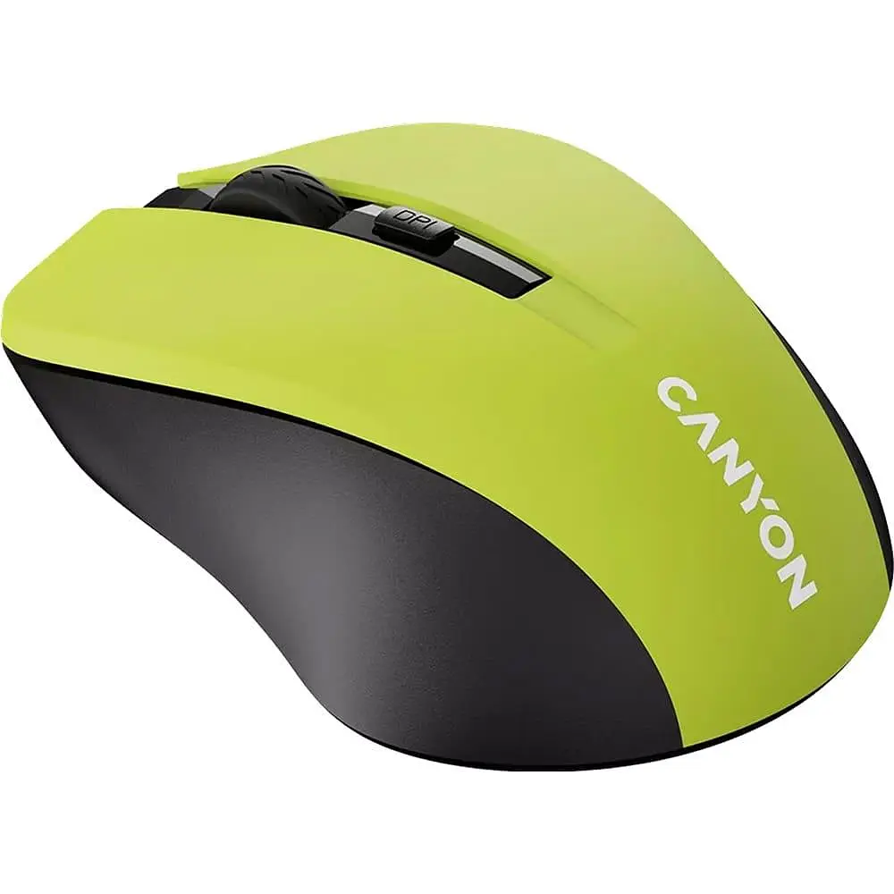 Мышь Canyon MW-1 Wireless Yellow (CNE-CMSW1Y) - фото 2