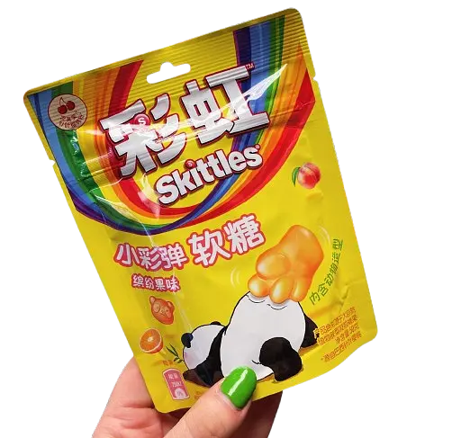 Жувальні цукерки Skittles Gummies Animal Figures Mix Fruit Flavors 50г - фото 4