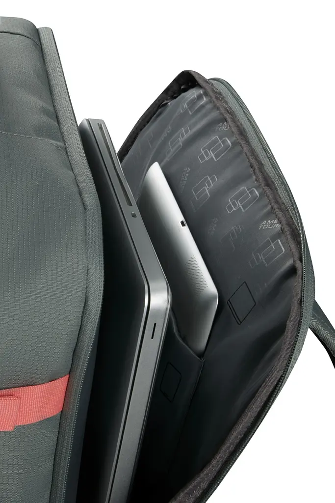 Рюкзак Для Путешествий M 15.6" American Tourister TAKE2CABIN SAGE/CORAL 45x36x20 91G*24005 - фото 15
