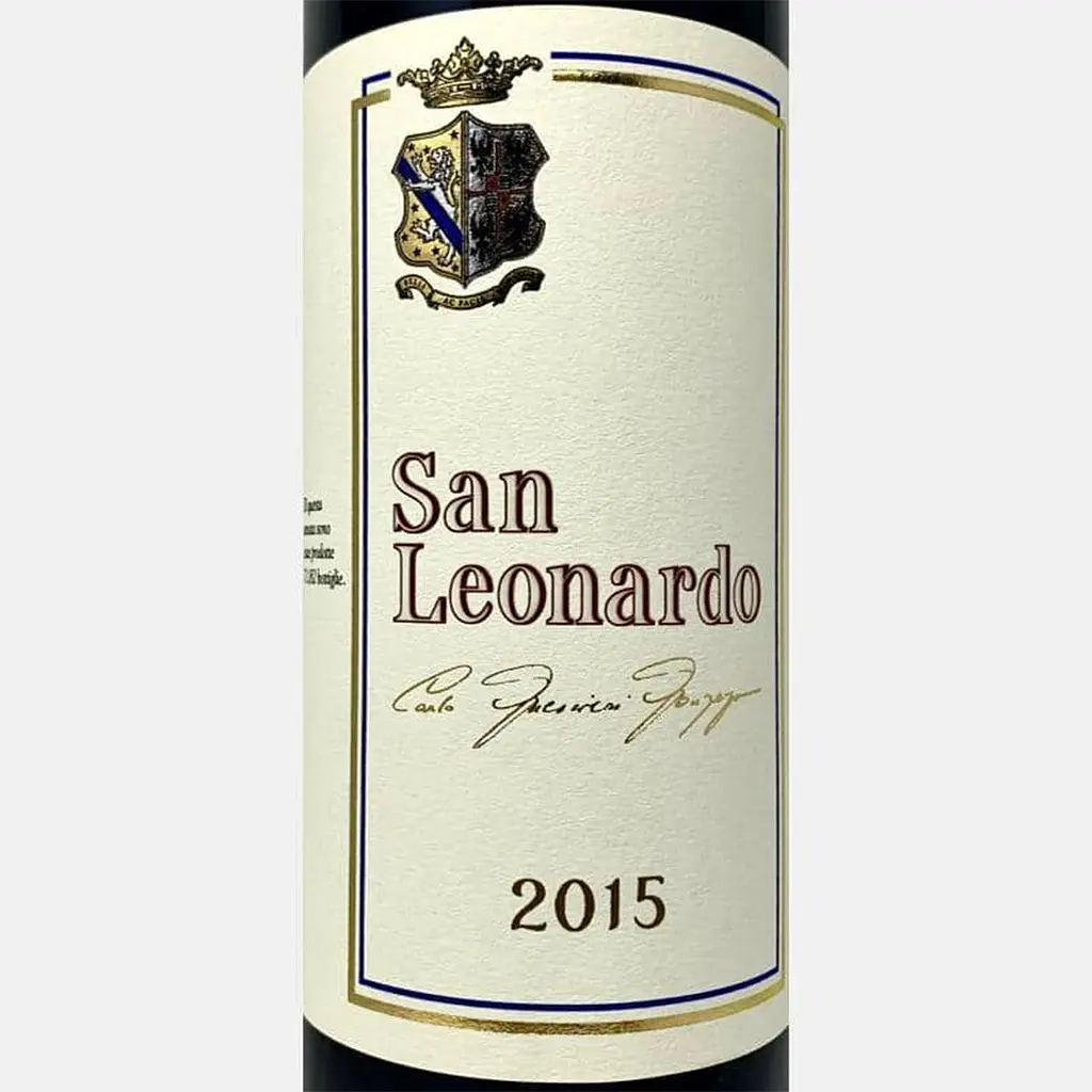 Вино San Leonardo San Leonardo 2015 IGT Trentino Alto Adige, красное, сухое, 0,75 л - фото 2