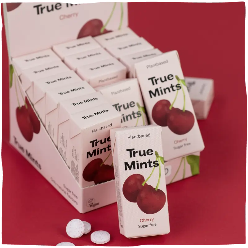 Конфеты True Mints мятные со вкусом вишни 13 г - фото 3
