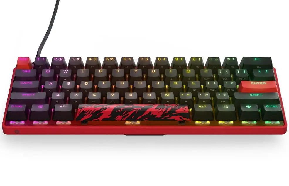 Клавиатура SteelSeries Apex 9 Mini OptiPoint Faze Clan UA (64853) - фото 2