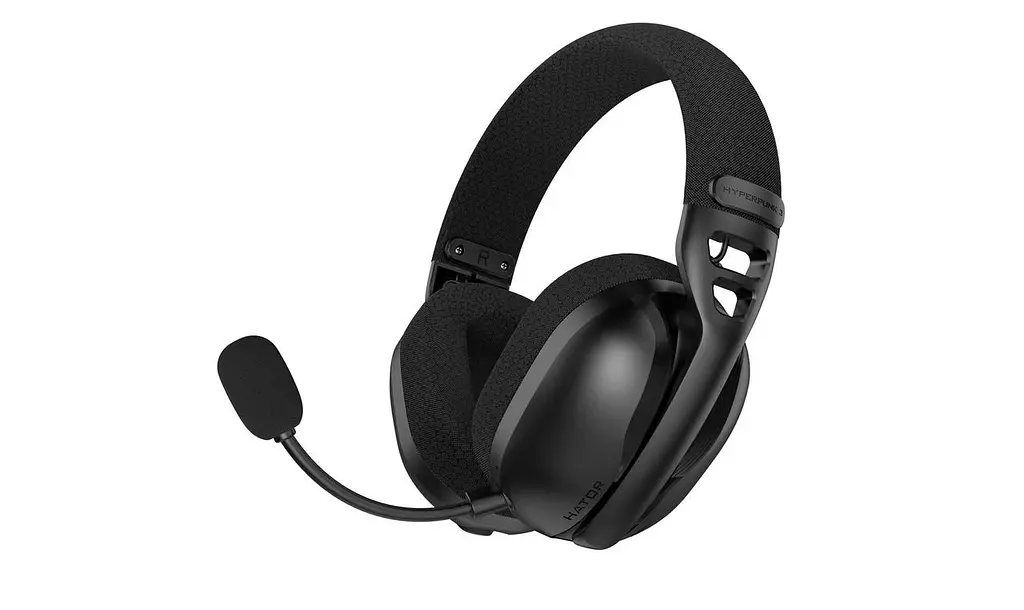 Bluetooth-гарнiтура Hator Hyperpunk 3X Wireless Чорний (ESH14) - фото 2