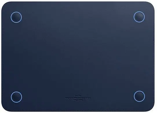 Чохол WiWU Skin Pro II Leather Sleeve Case для MacBook Pro 16 Navy Blue (2019-2020) [53715] - фото 3