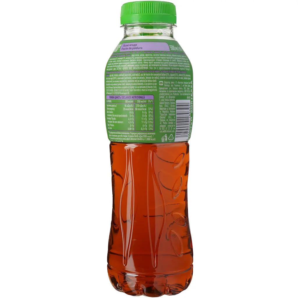 Чай холодний Fuzetea чорний зі смаком лісових ягід 0.5 л - фото 3