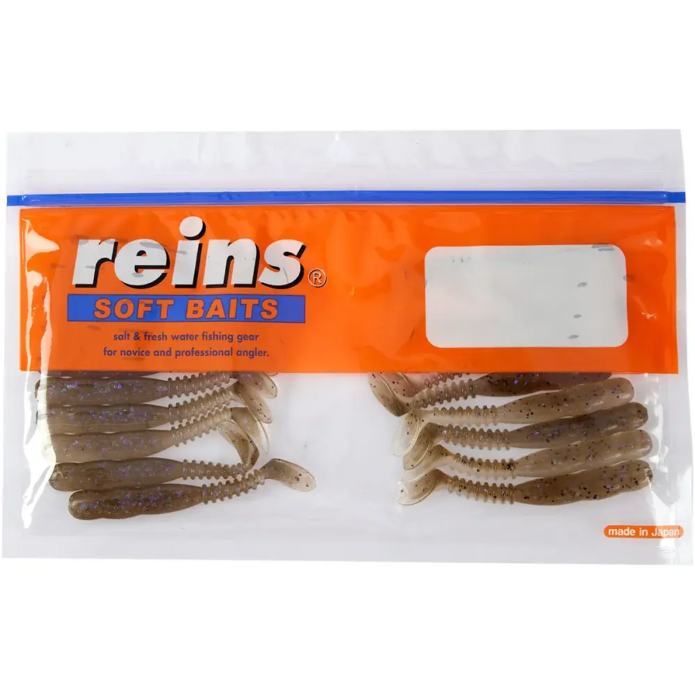 Силикон Reins Rockvibe Shad 3" L13 Electric Shad Ⅱ (12 шт/уп) - фото 2