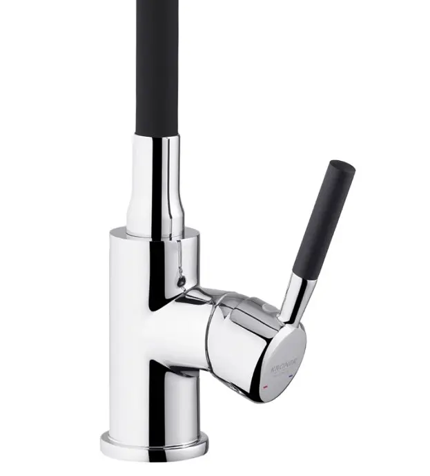 Змішувач для кухні Kroner KRM Kuche - C132BLK (CV033126) - фото 5