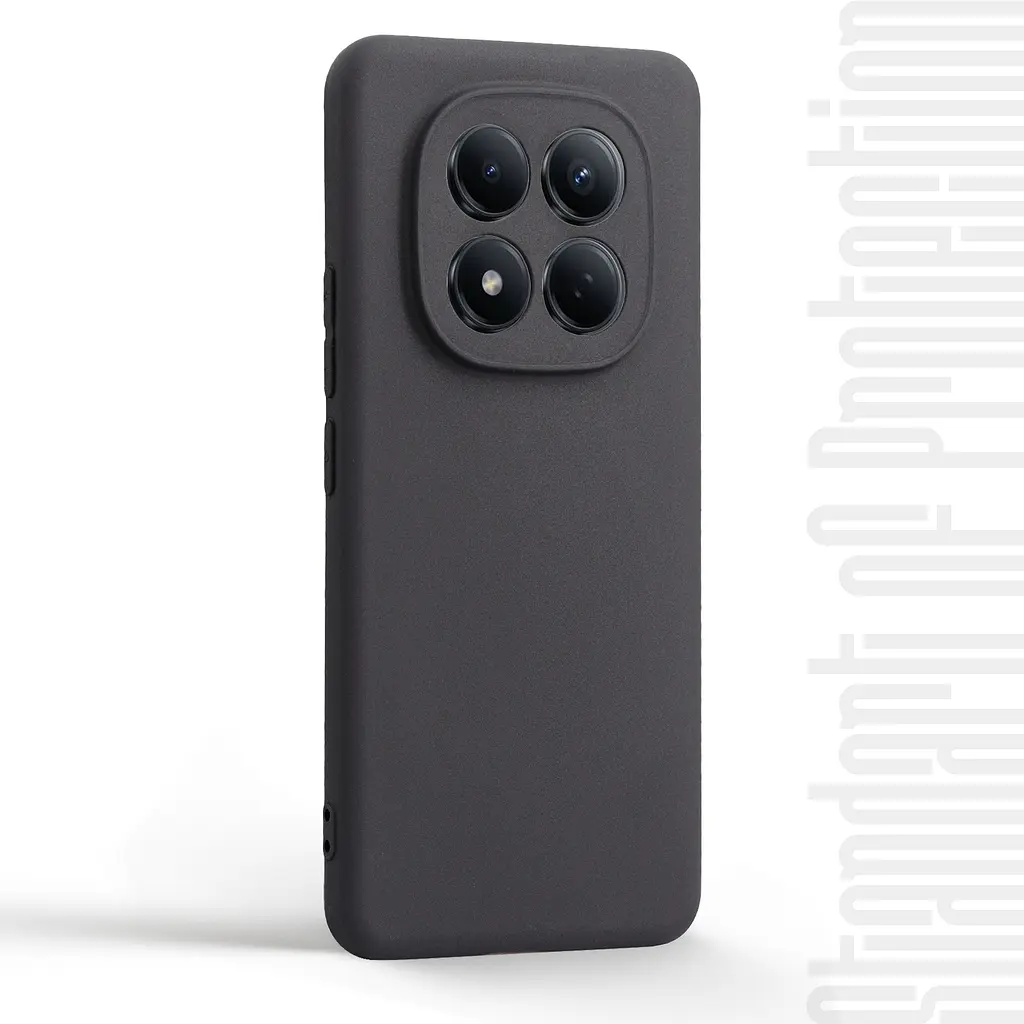 Чехол-накладка для смартфона Xiaomi Redmi Note 15 Pro 4G противоударный, силиконовый, термополиуретановый (ТПУ), с защитой камеры и корпуса, черный, защита всего корпуса, ArmorStandart (ARM89715) - фото 2