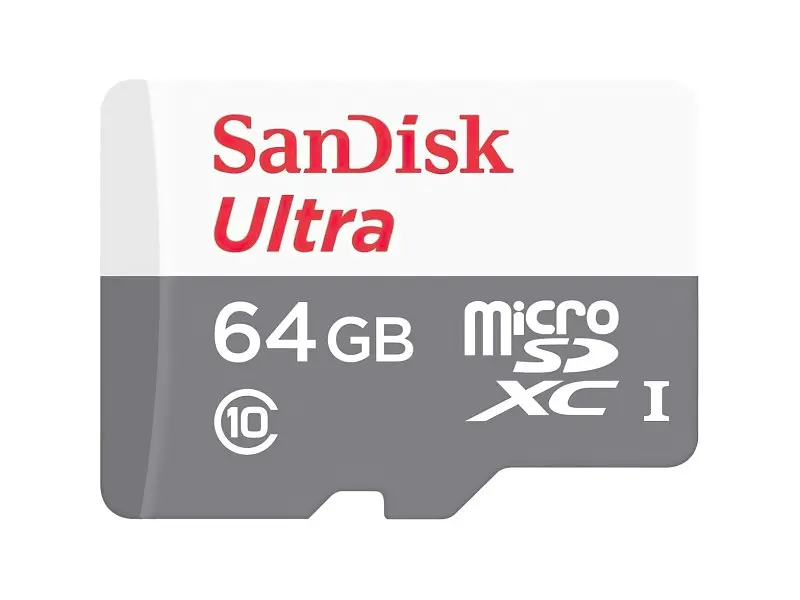 Карта пам'яті SanDisk Ultra microSDHC UHS-I + SD adapter 64 GB (SDSQUNR-064G-GN3MA) - фото 3