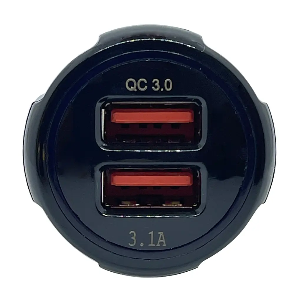 Автомобильное зарядное устройство XON UniLink 2 x QC3.0 Black (CU002A30WB 3418) - фото 2