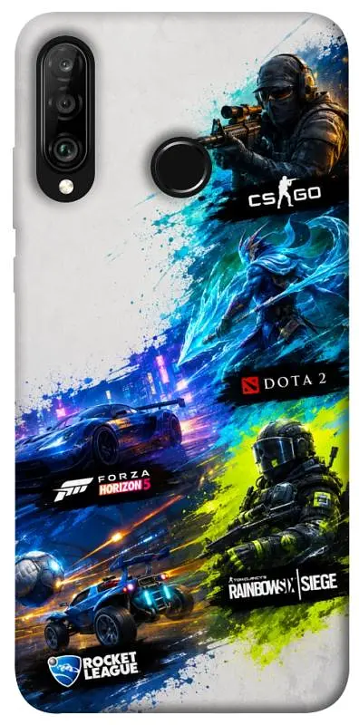 TPU чохол Demsky Full Throttle для Huawei P30 lite