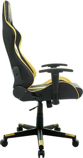 Геймерское кресло GT Racer черное с желтым (X-2527 Black/Yellow) - фото 5