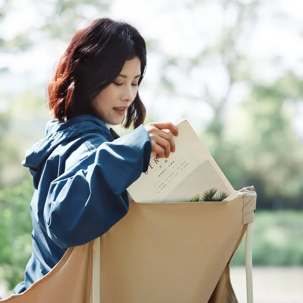 Стілець складаний Naturehike Stellaluna T01 CNH23JU13002 бежевий - фото 7