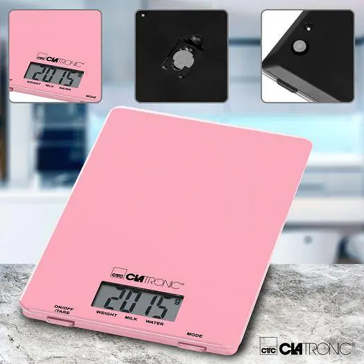Ваги кухонні Clatronic KW 3626 Pink - фото 4