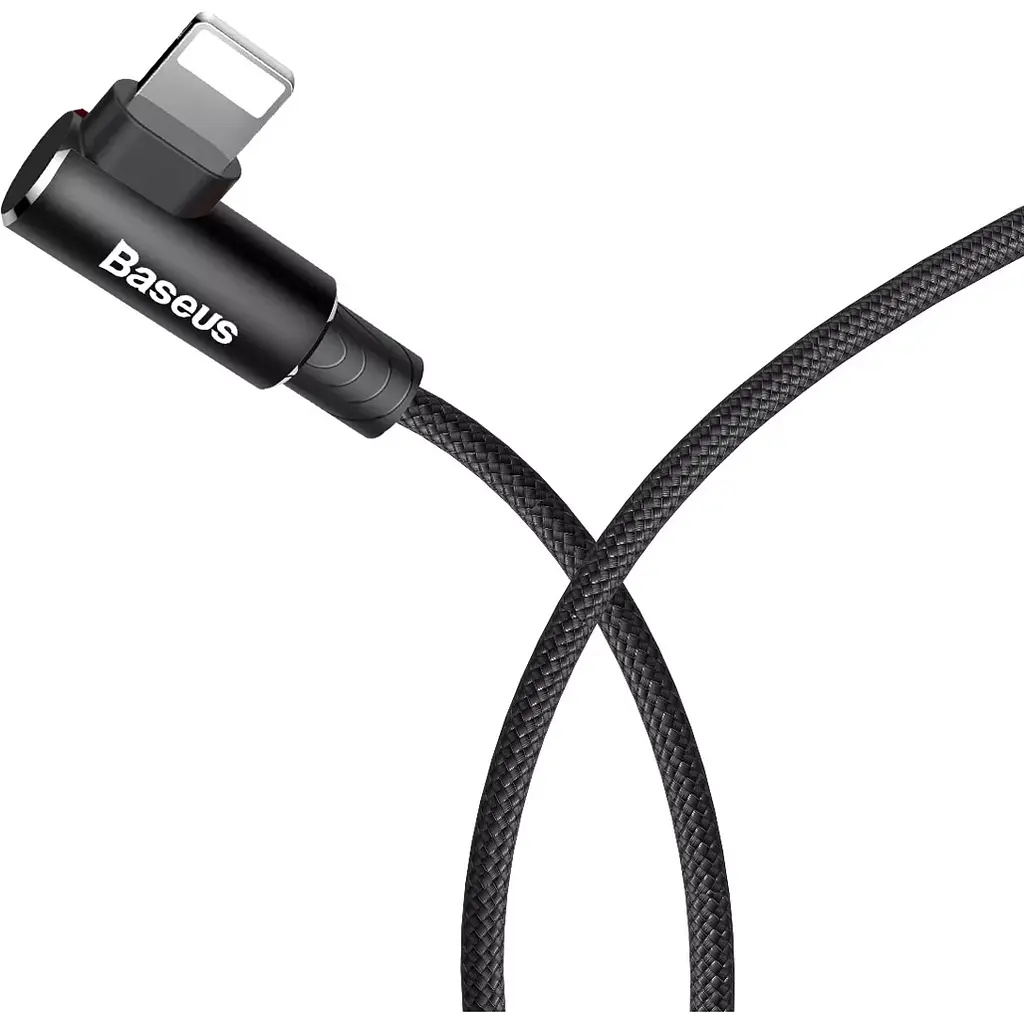 Кабель Baseus MVP Elbow USB-A to Lightning 1m Black (CALMVP-01) [113847] - фото 5