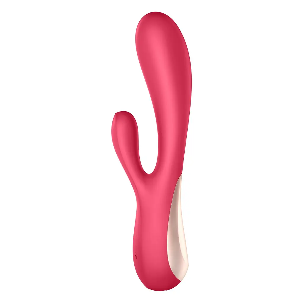 Смарт вібратор-кролик Satisfyer Mono Flex Red, 2 мотори, керування через інтернет - фото 3