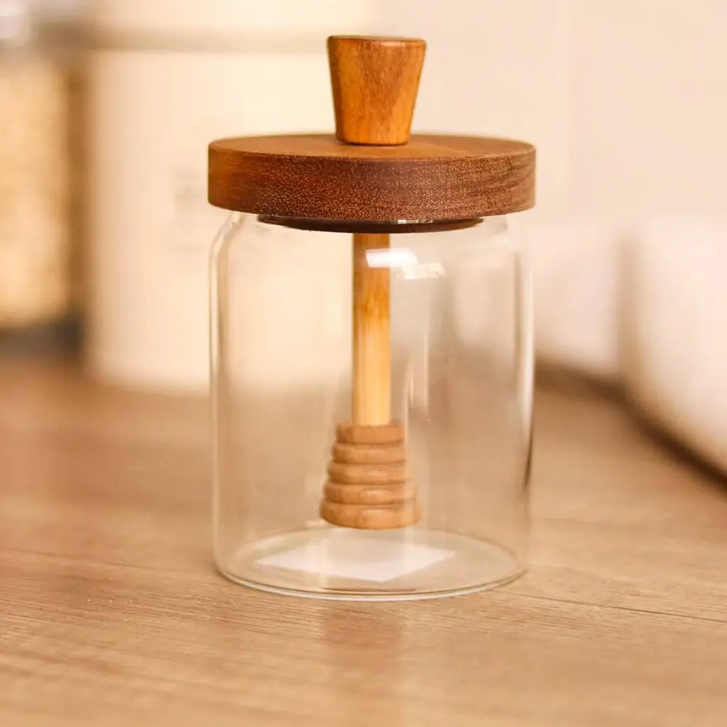 Емкость для меда S&T с крышкой 500 мл (32252) - фото 4