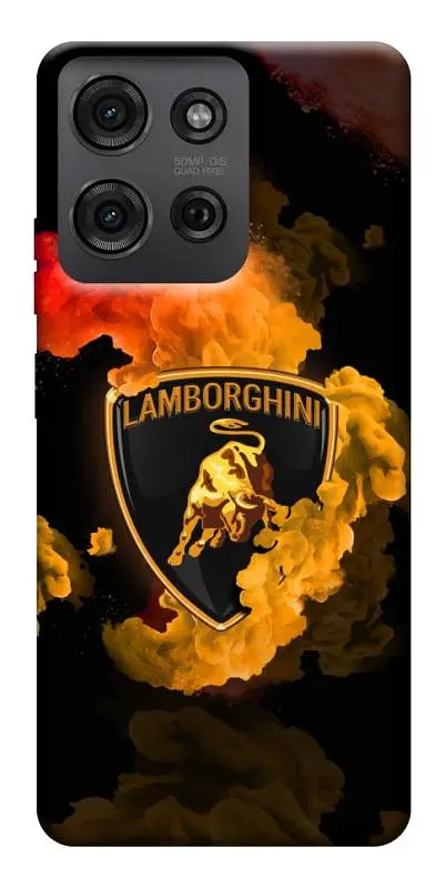 Чохол Demsky Lamborghini logo для Motorola Moto G75 5G