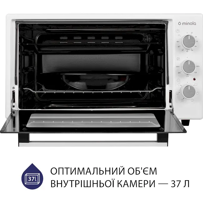 Электрическая печь Minola Foet 3714 WH - фото 2
