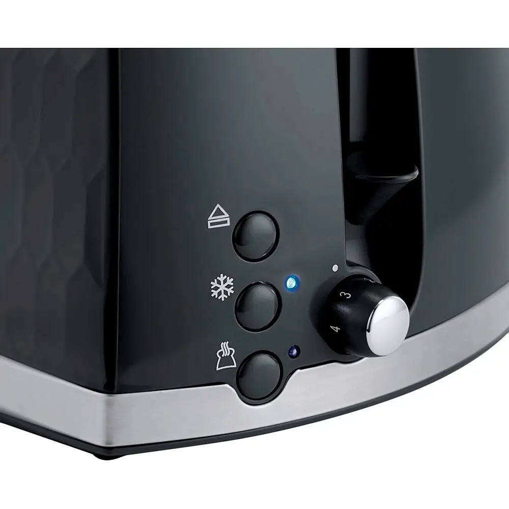 Тостер Russell Hobbs Honeycomb Black 26061-56 - фото 2