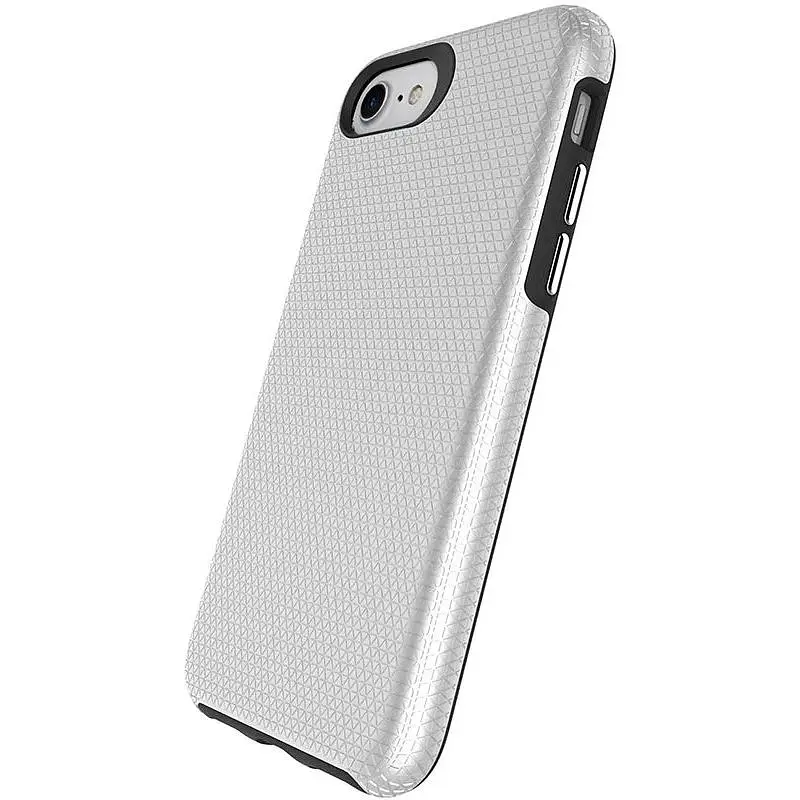 Чехол-накладка Toto Triangle TPU+PC Case Apple iPhone 7/8/SE 2020 Silver - фото 5