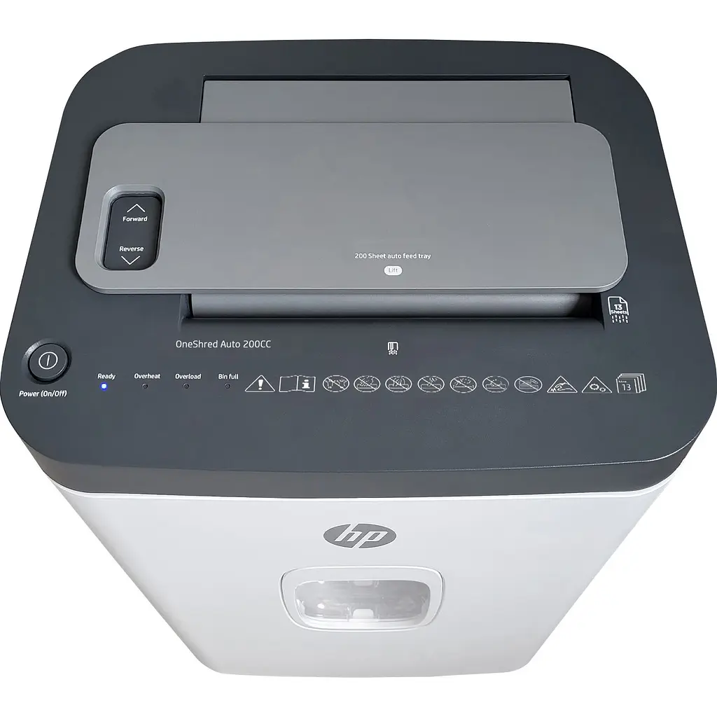 Шредер HP OneShred 200CC White (2819) - фото 4