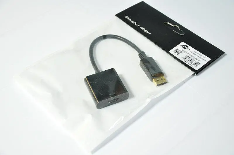 Конвертер Display Port тато на Hdmi мама 30cm пакет - фото 2