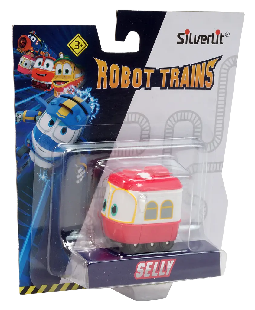 Паровозик Silverlit Robot Trains Саллі 6 см (80158) - фото 4