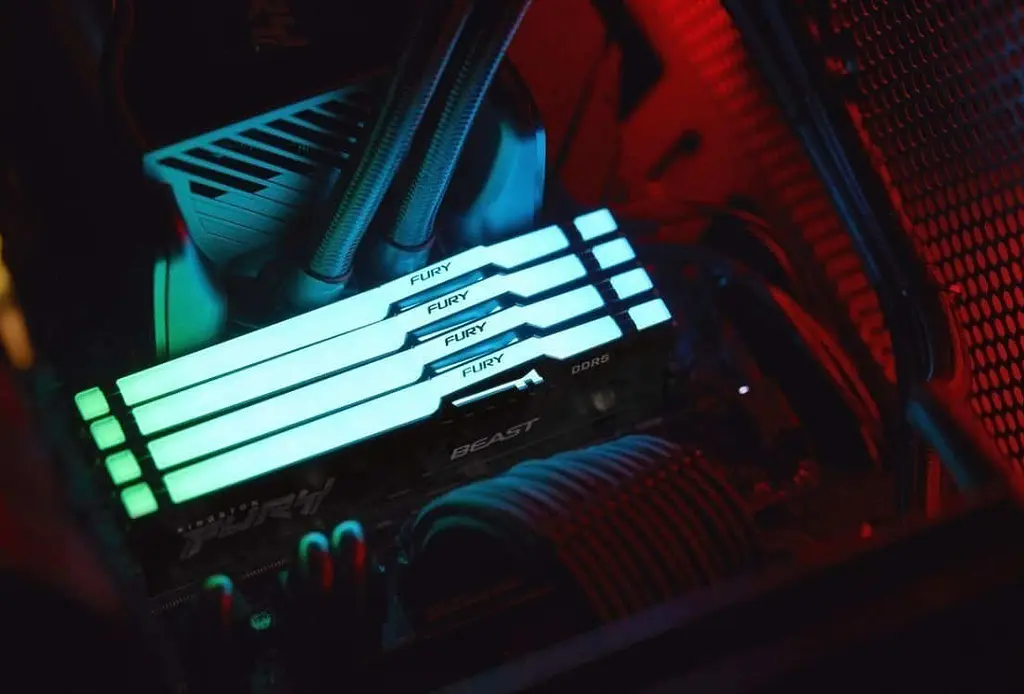 Оперативна пам'ять Kingston FURY 64 GB (2x32GB) DDR5 5600 MHz Beast RGB (KF556C40BBAK2-64) - фото 6