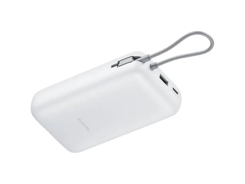 Зовнішній акумулятор (Power Bank) Xiaomi 20000mAh 22.5W Integrated Cable Light Gray (BHR9738GL) - фото 4